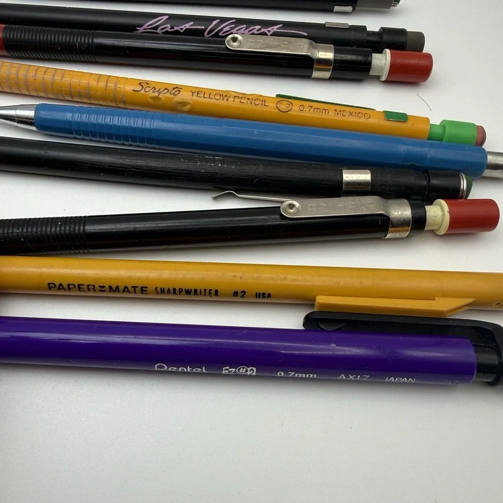 Vintage Mechanical Pencils Pack of 9